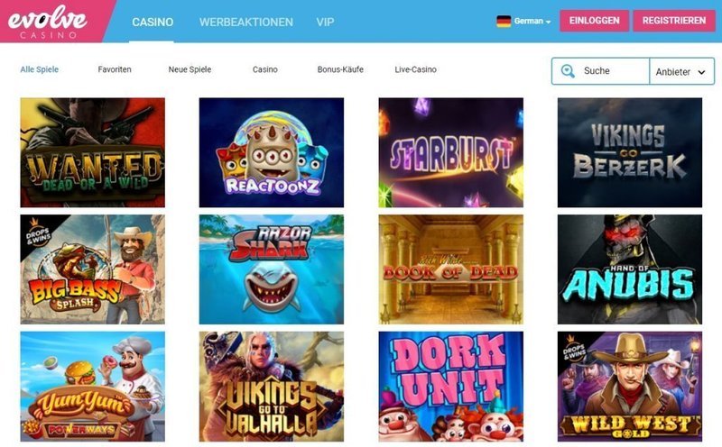 Mobile Gaming in Deutschland: Die Zukunft der Unterhaltung auf Knopfdruck ist, evolve casino